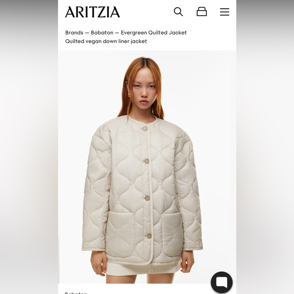 Aritzia Jackets & Coats Aritzia Babaton Evergreen Quilted Jacket
